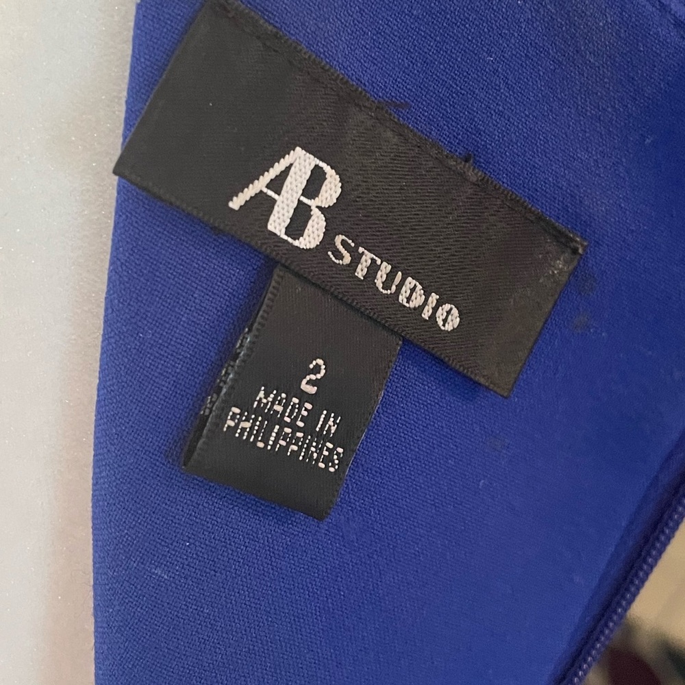 Royal blue a-line dress - Picture 8 of 9
